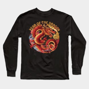 Chinese Year of the Dragon 2024 Long Sleeve T-Shirt